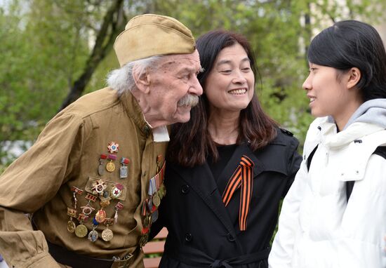 Victory Day celebration in Moscow