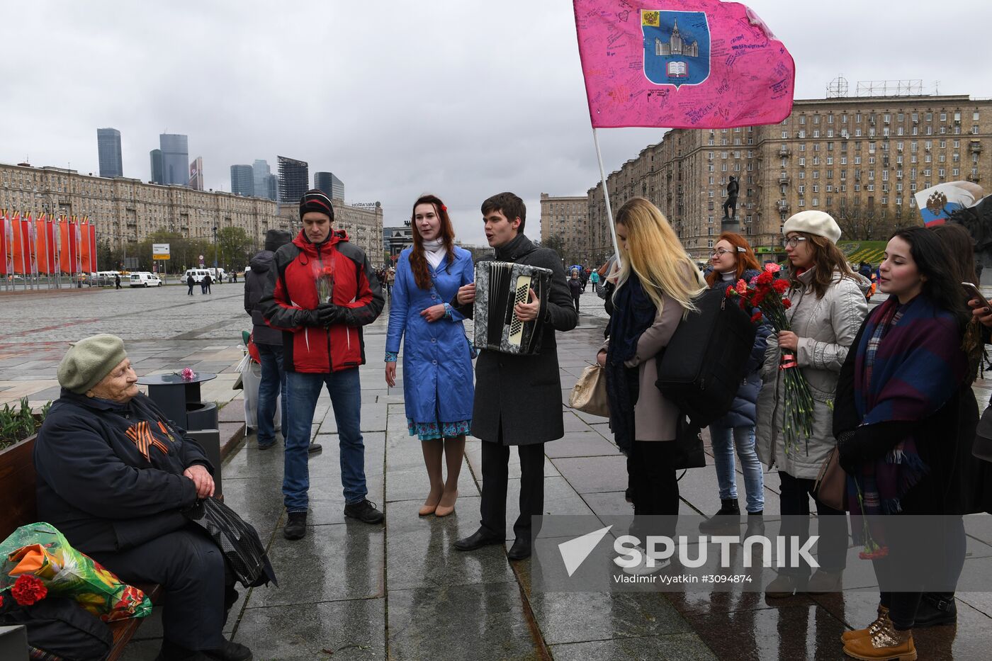 Victory Day celebration in Moscow