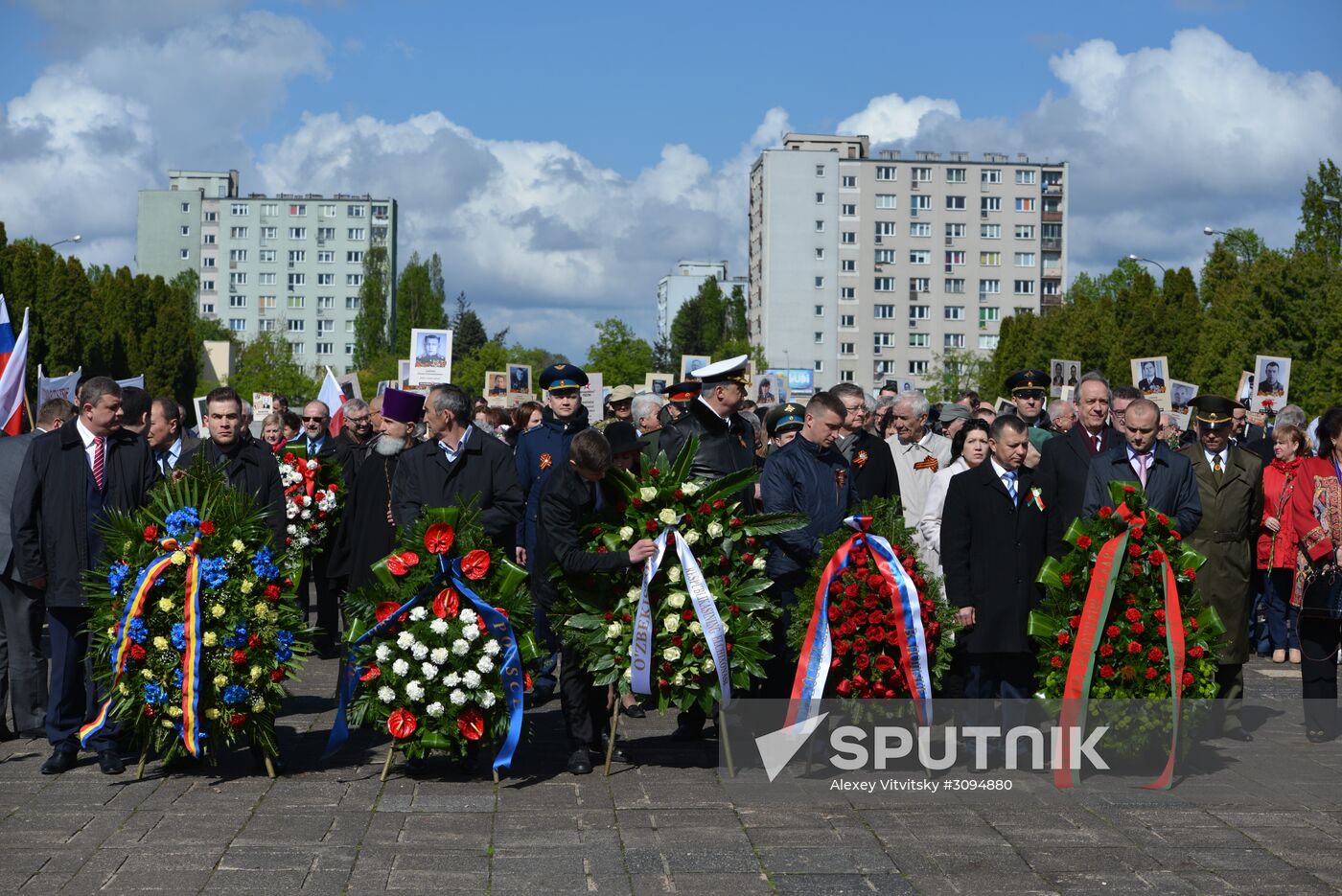 Immortal Regiment march in Europe