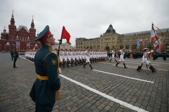 Military parade marking 72nd anniversary of Victory in 1941-45 Great Patriotic War