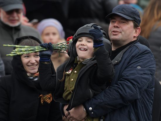 Military parade marking 72nd anniversary of Victory in 1941-45 Great Patriotic War