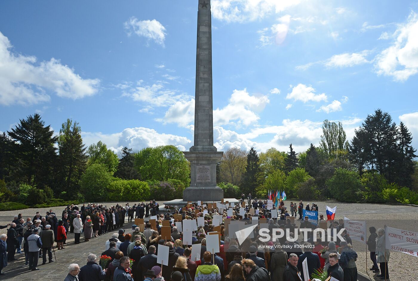 Immortal Regiment march in Europe