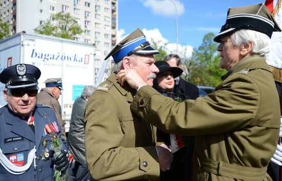 Immortal Regiment march in Europe