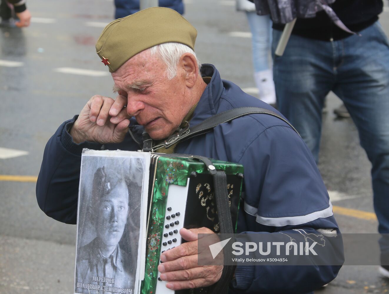 Immortal Regiment march in Moscow