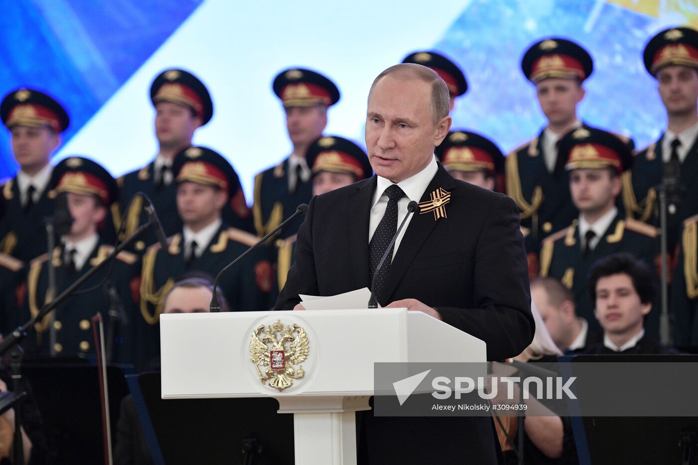 Reception on behalf of Russian President marking the 72nd anniversary of Victory in Great Patriotic War