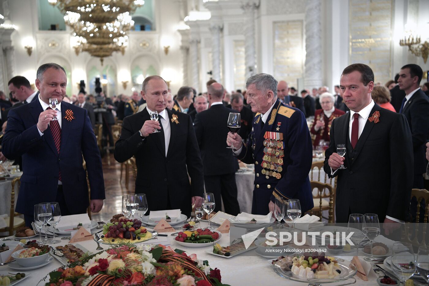 Reception on behalf of Russian President marking the 72nd anniversary of Victory in Great Patriotic War