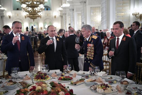 Reception on behalf of Russian President marking the 72nd anniversary of Victory in Great Patriotic War