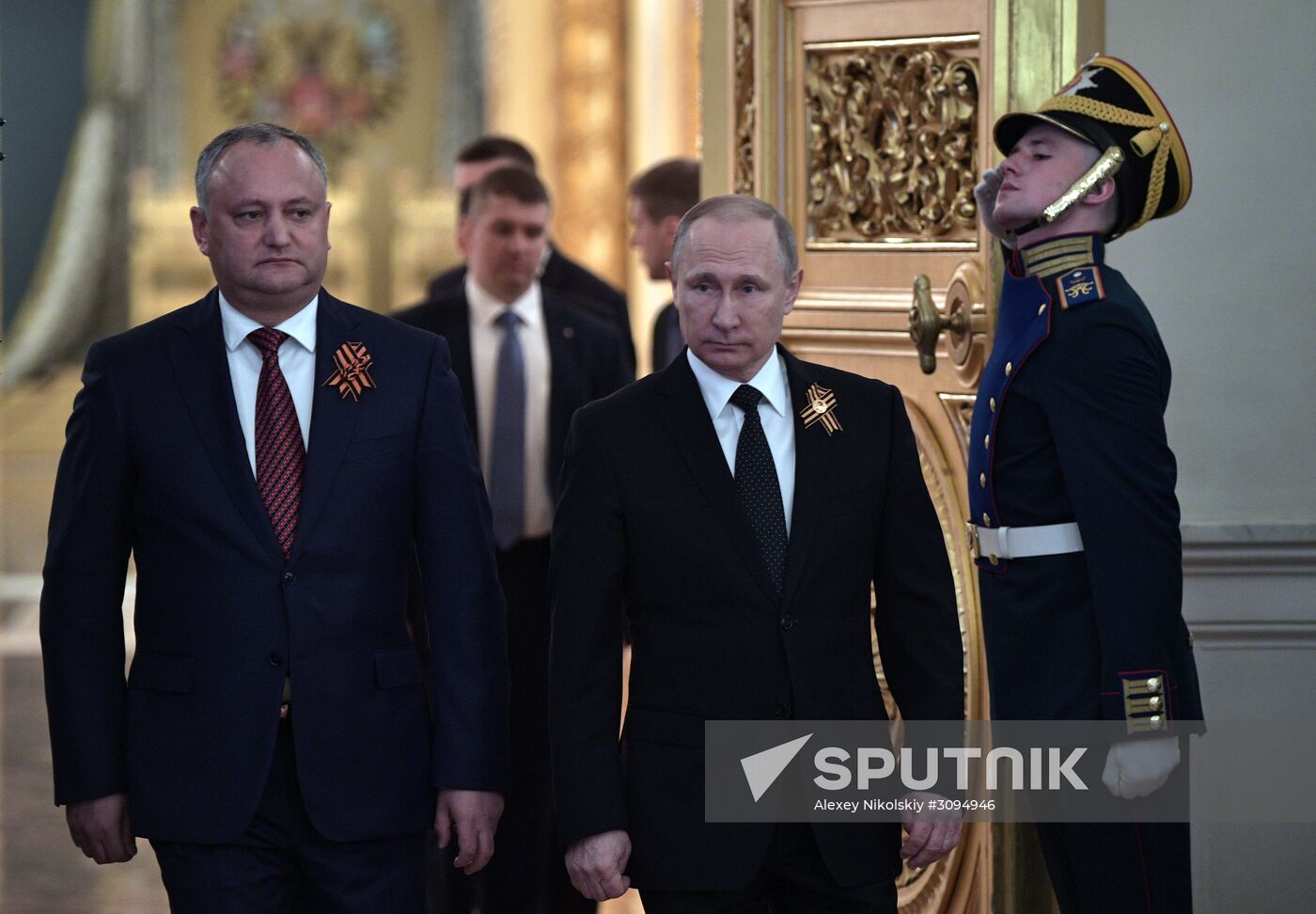 Reception on behalf of Russian President marking the 72nd anniversary of Victory in Great Patriotic War