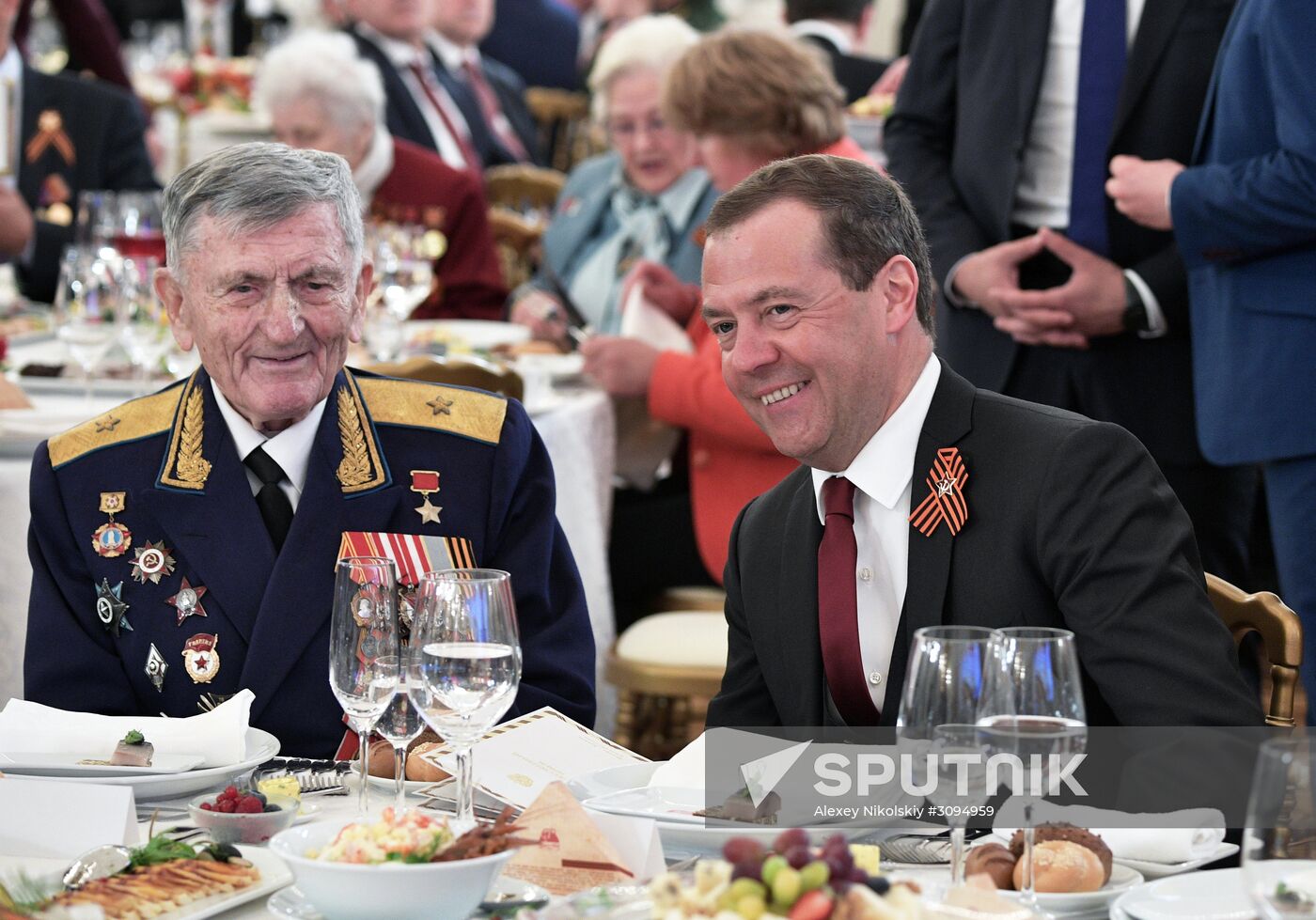 Reception on behalf of Russian President marking the 72nd anniversary of Victory in Great Patriotic War