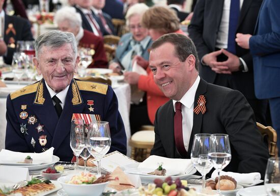 Reception on behalf of Russian President marking the 72nd anniversary of Victory in Great Patriotic War