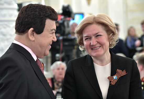 Reception on behalf of the President to mark the 72nd anniversary of Victory in Great Patriotic War