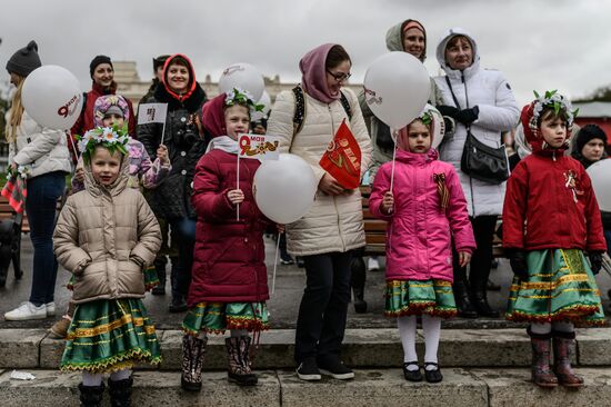 Moscow celebrates Victory Day