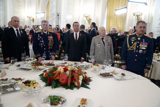 Reception on behalf of Russian President marking the 72nd anniversary of Victory in Great Patriotic War