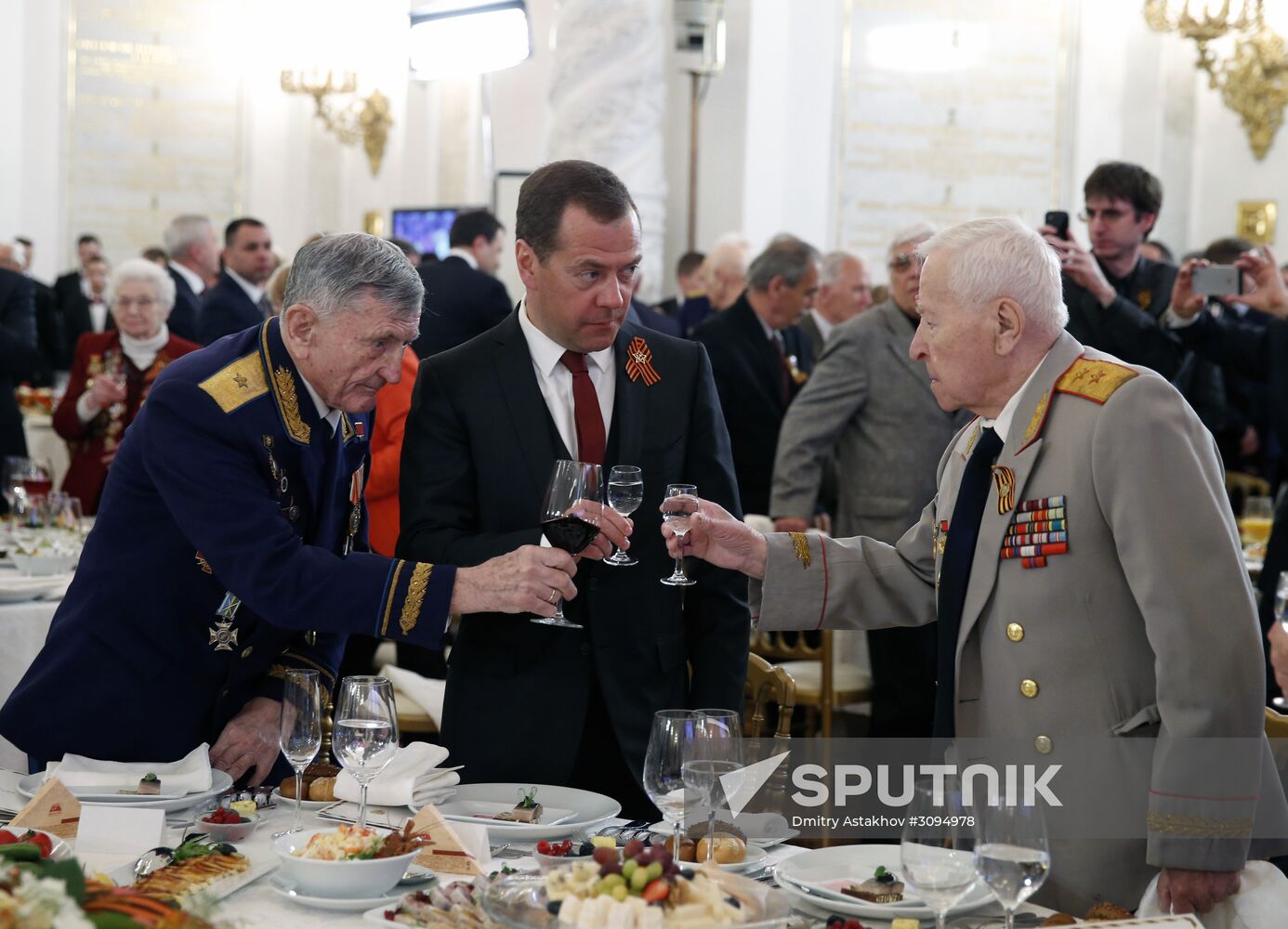 Reception on behalf of Russian President marking the 72nd anniversary of Victory in Great Patriotic War