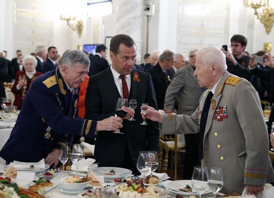 Reception on behalf of Russian President marking the 72nd anniversary of Victory in Great Patriotic War