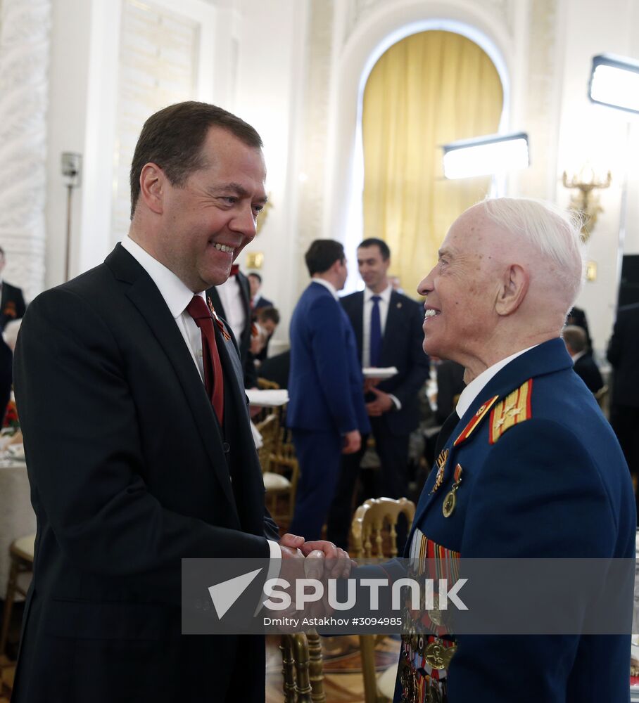 Reception on behalf of the President to mark the 72nd anniversary of Victory in Great Patriotic War