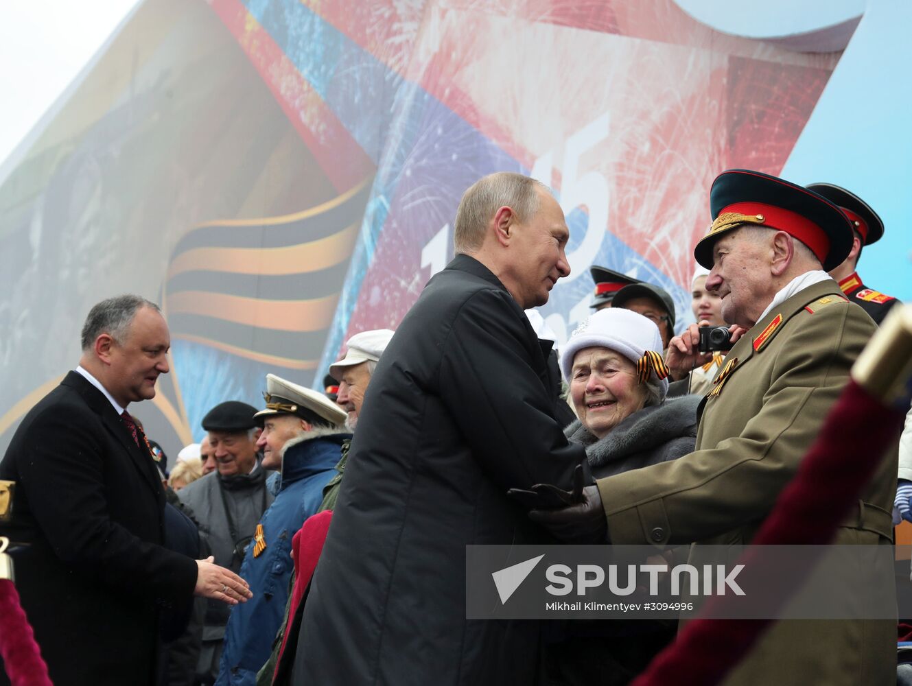 President Putin, Prime Minister Medvedev attend military parade on 72nd anniversary of victory in Great Patriotic War