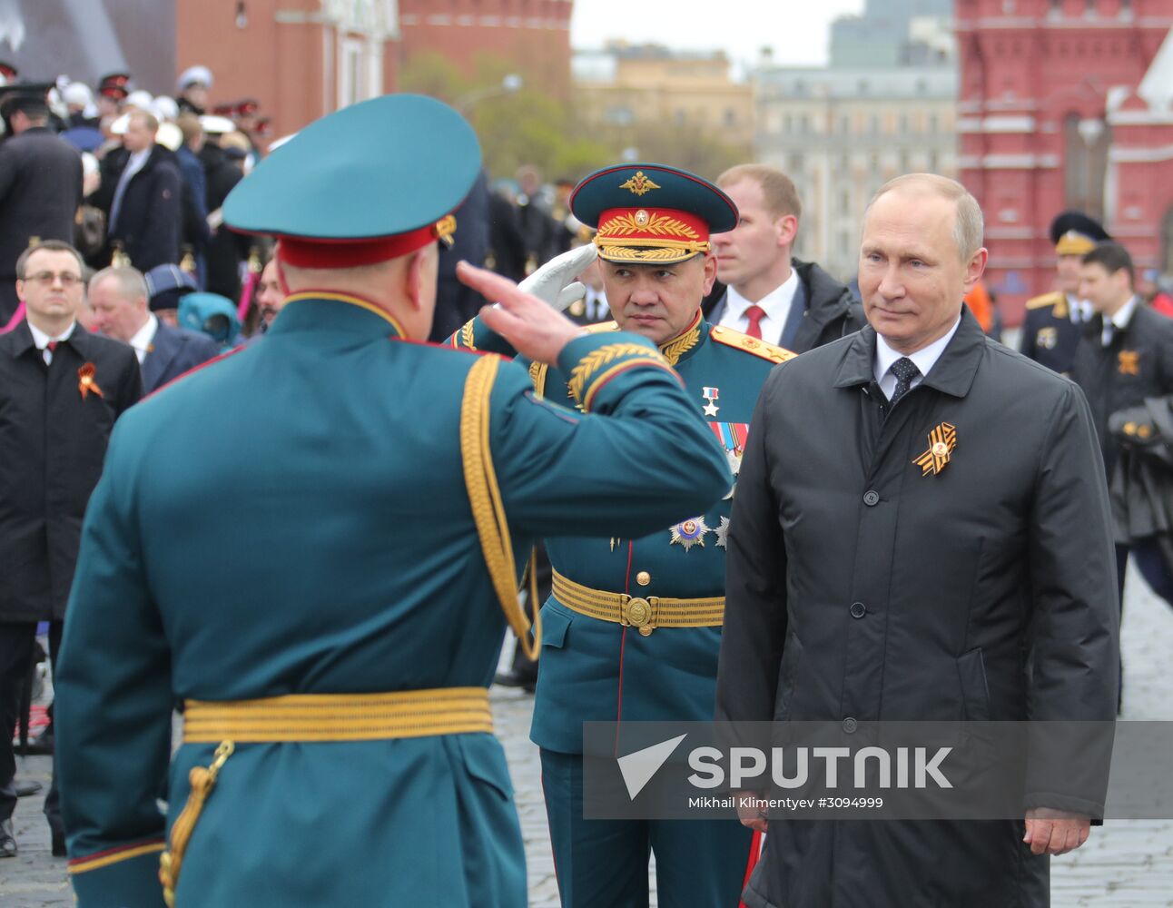 President Putin, Prime Minister Medvedev attend military parade on 72nd anniversary of victory in Great Patriotic War