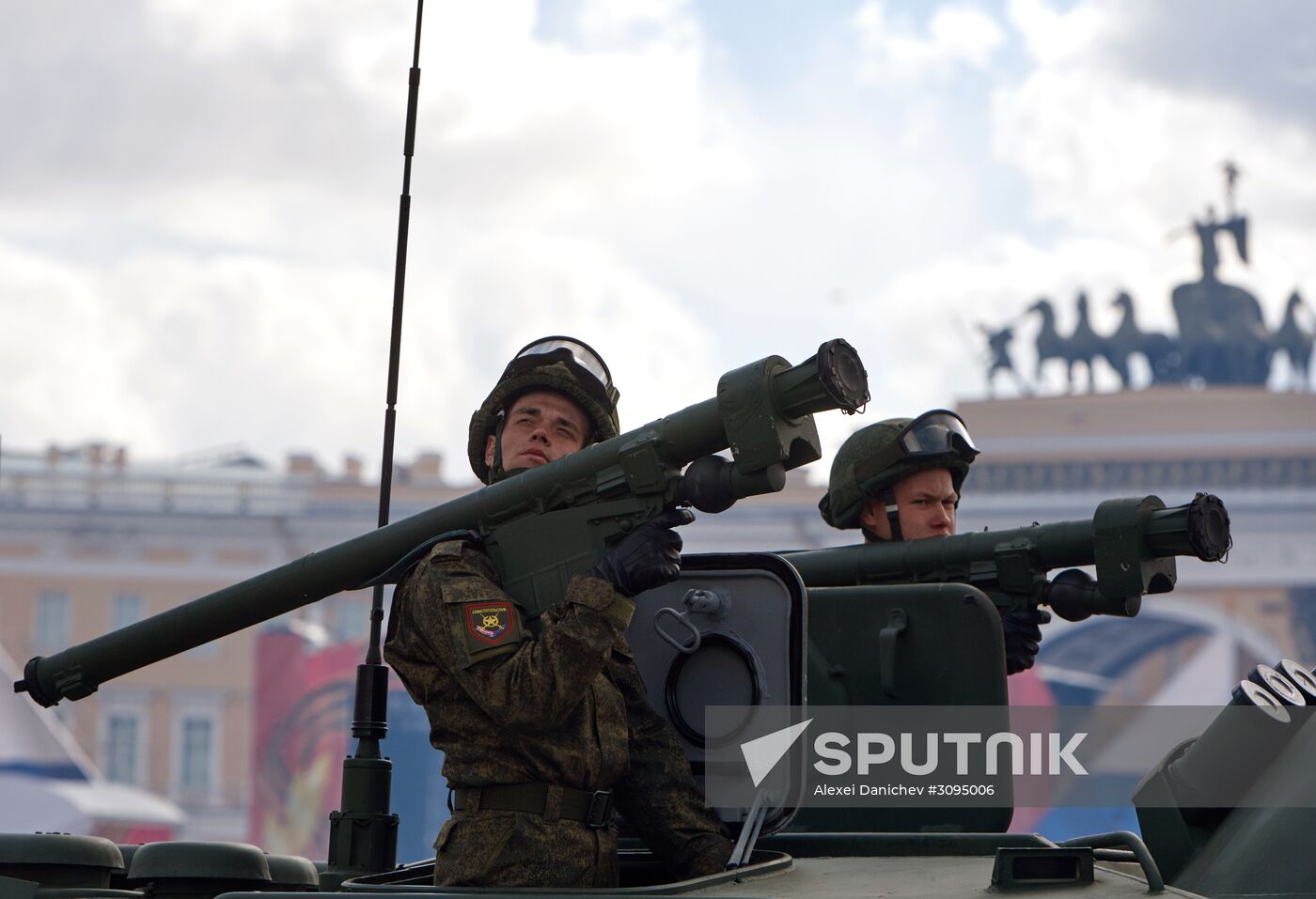 Military parade in Russian cities marking the 72nd anniversary of Victory