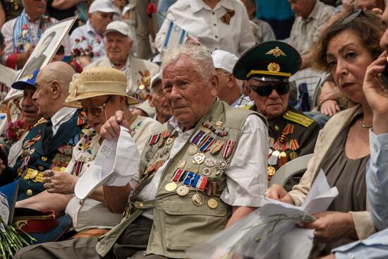 Victory Day celebration in Israel