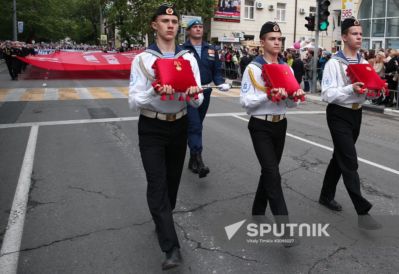 Immortal Regiment march in Russian cities