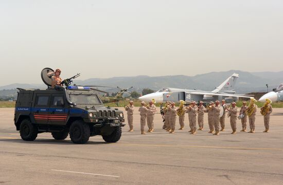 Victory Day celebration in Syria