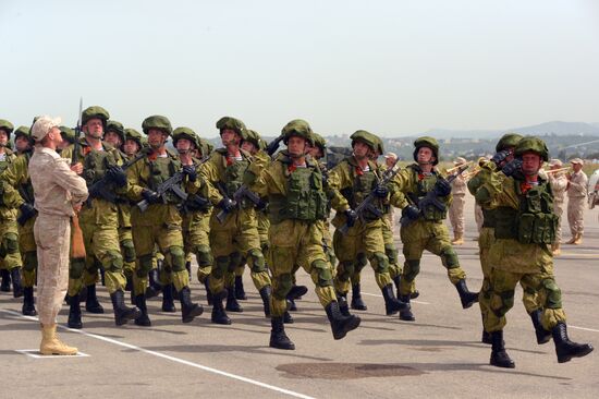 Victory Day celebration in Syria