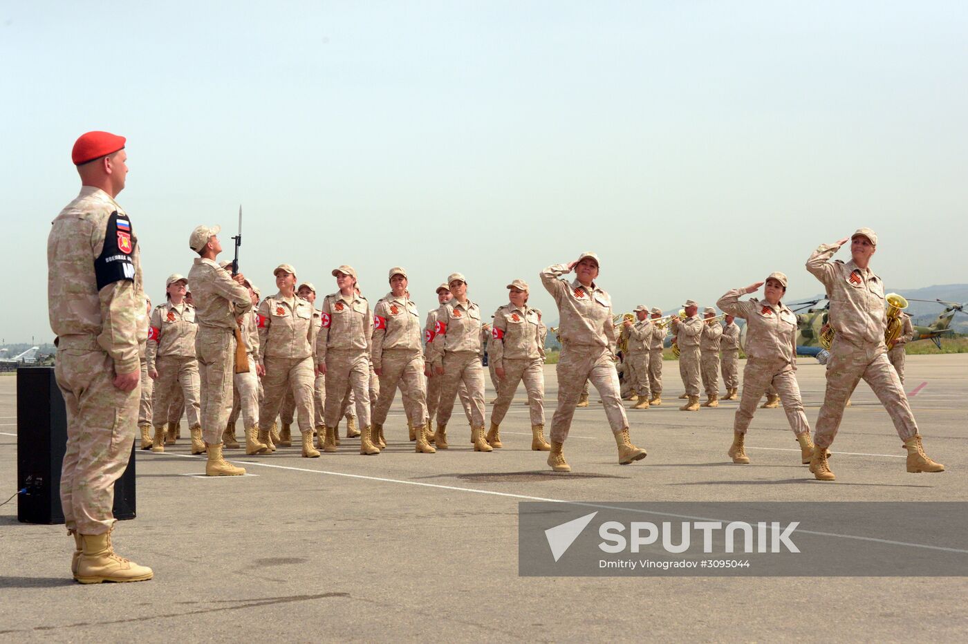 Victory Day celebration in Syria