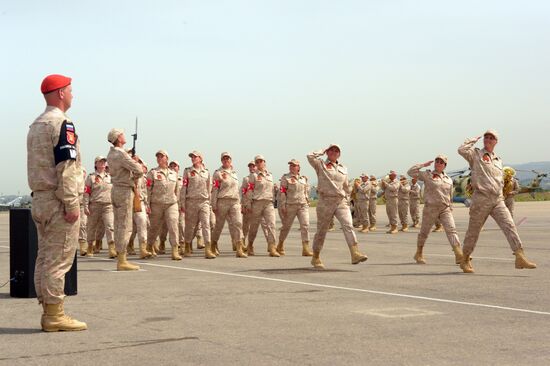 Victory Day celebration in Syria
