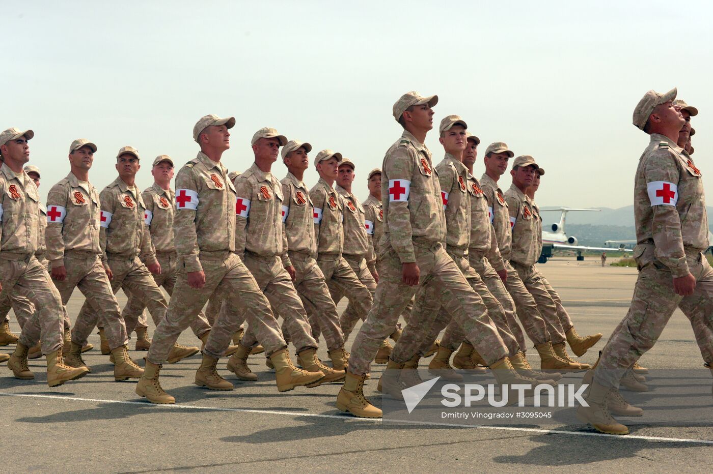 Victory Day celebration in Syria