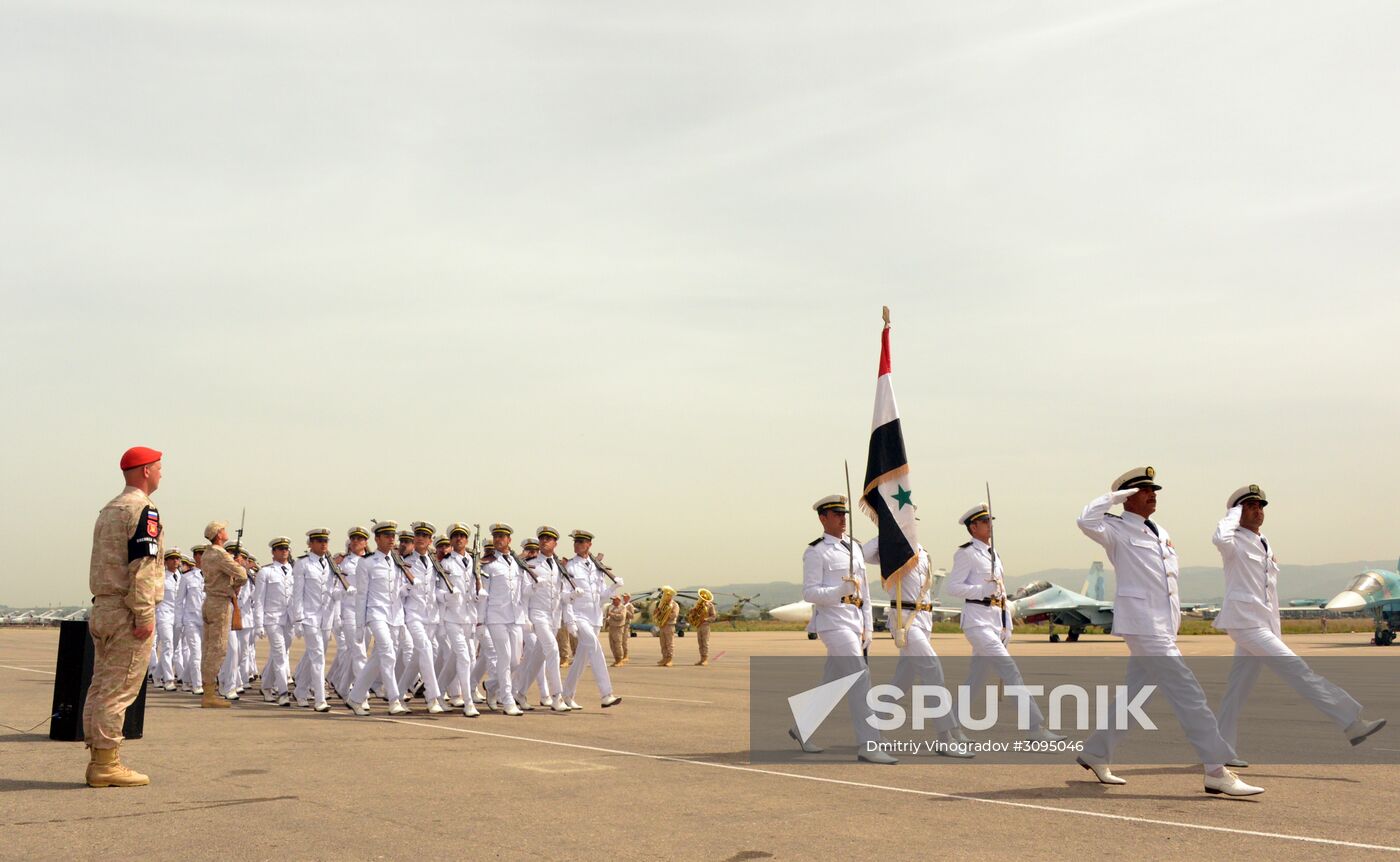 Victory Day celebration in Syria