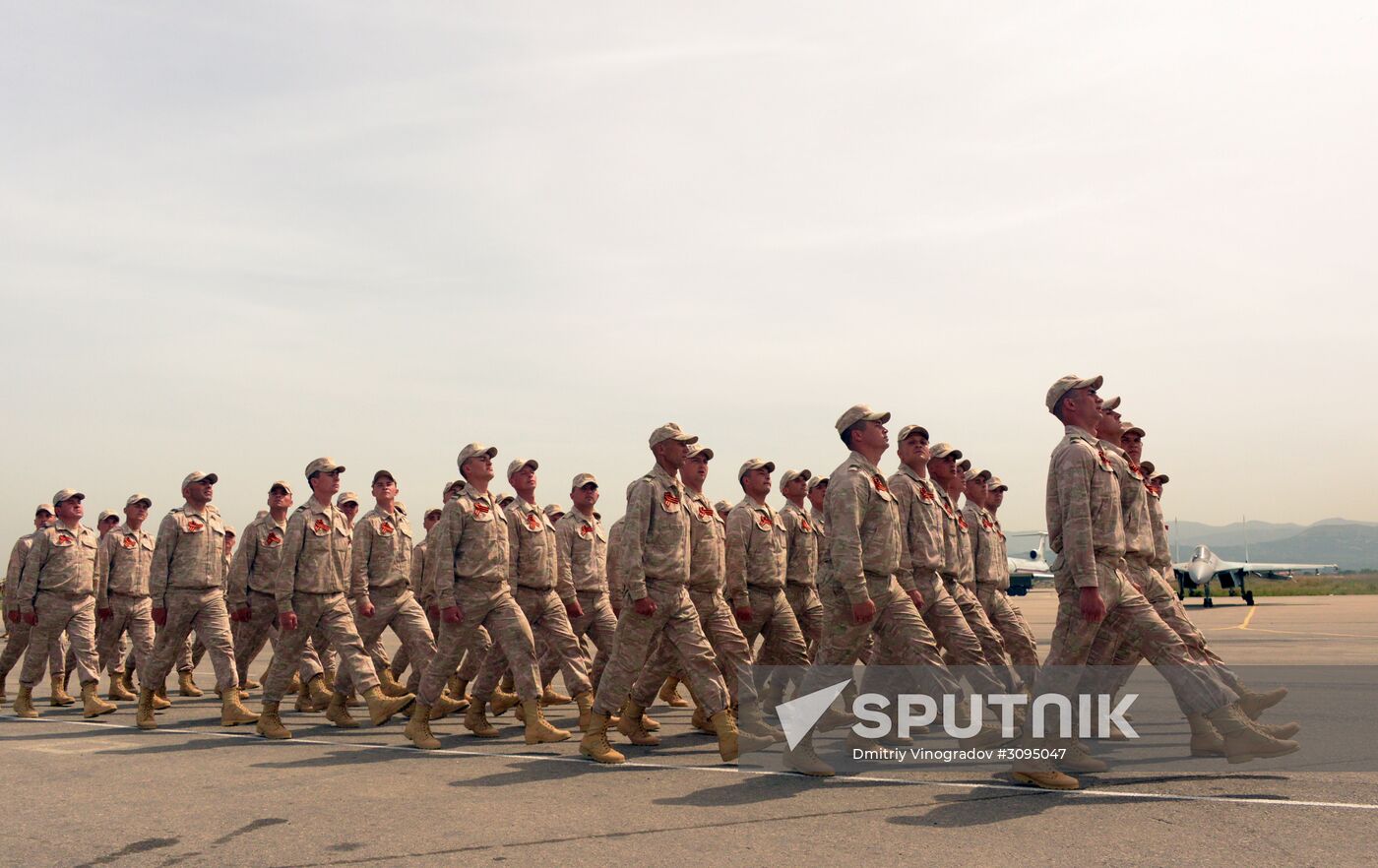 Victory Day celebration in Syria