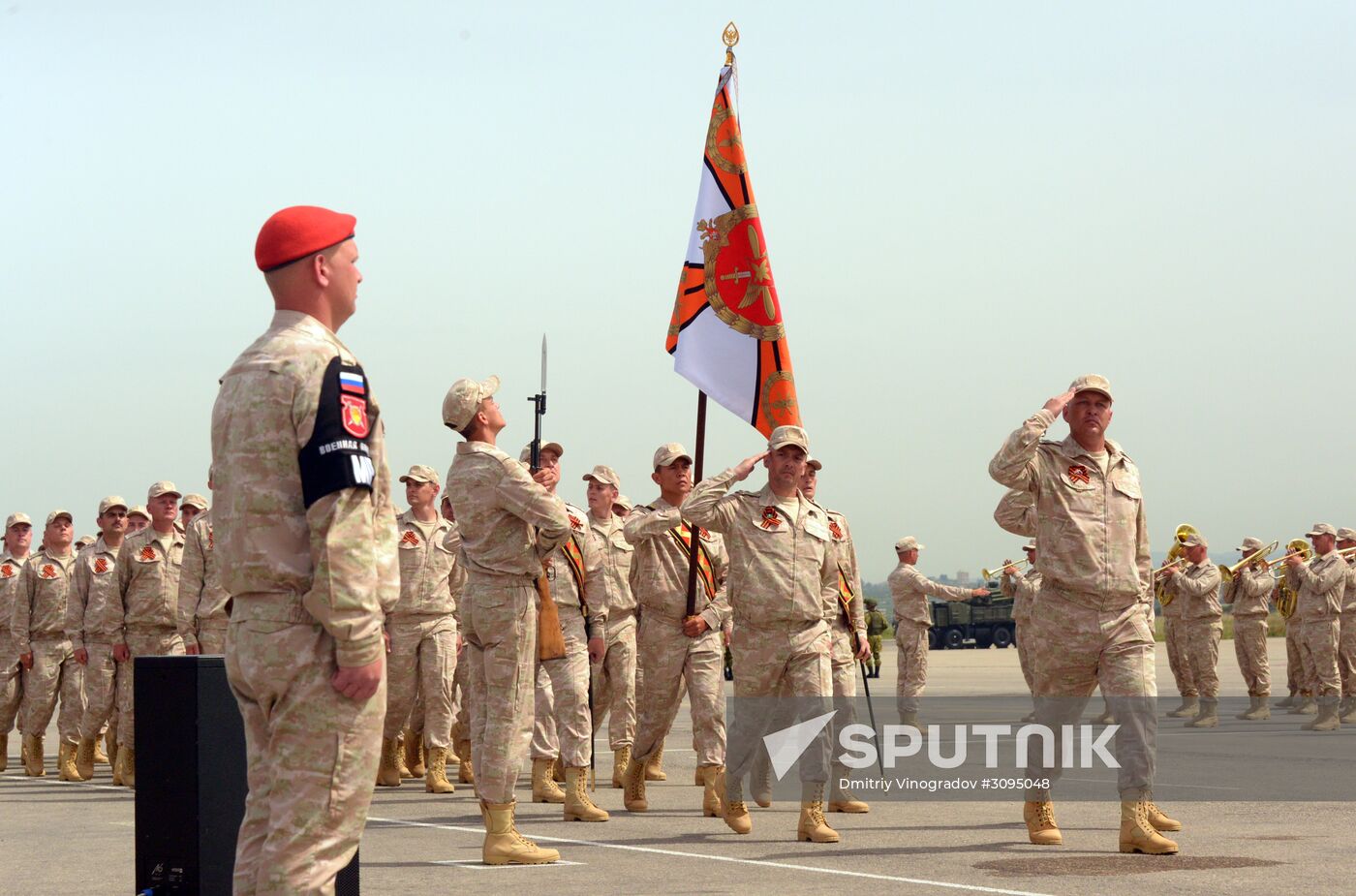 Victory Day celebration in Syria