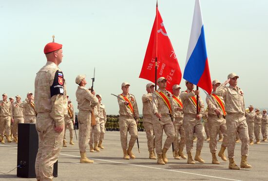 Victory Day celebration in Syria