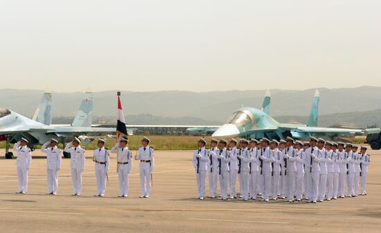 Victory Day celebration in Syria