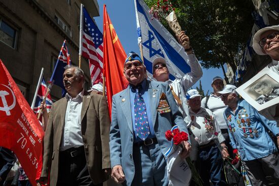 Victory Day celebration in Israel