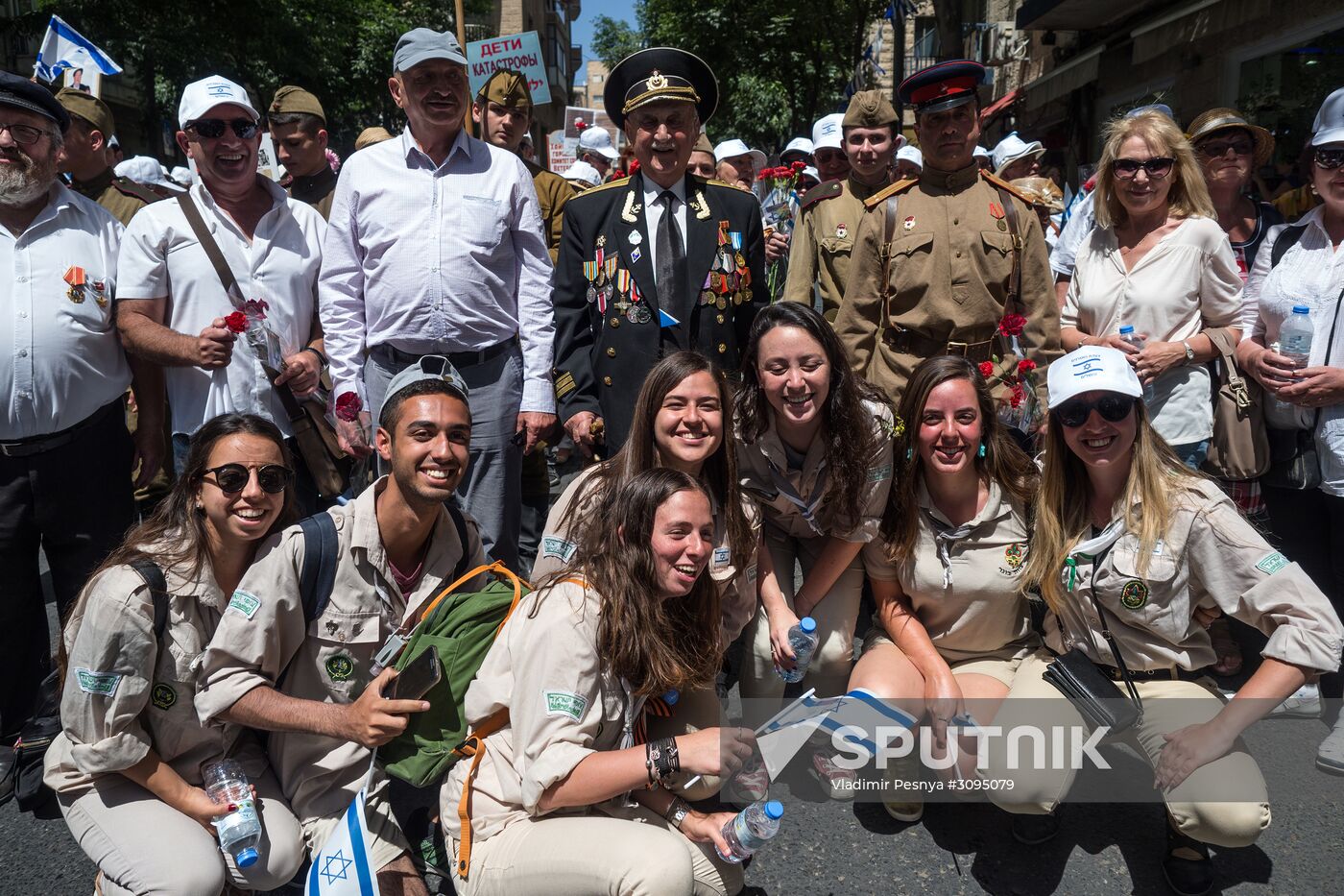 Victory Day celebration in Israel