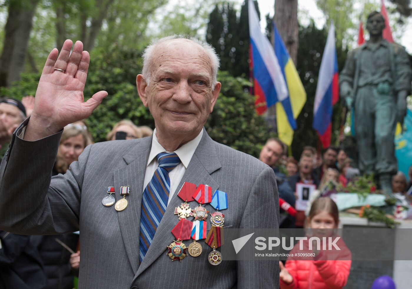 Immortal Regiment march in Europe