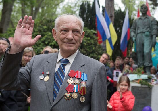 Immortal Regiment march in Europe