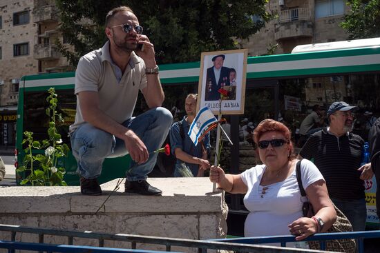 Victory Day celebration in Israel