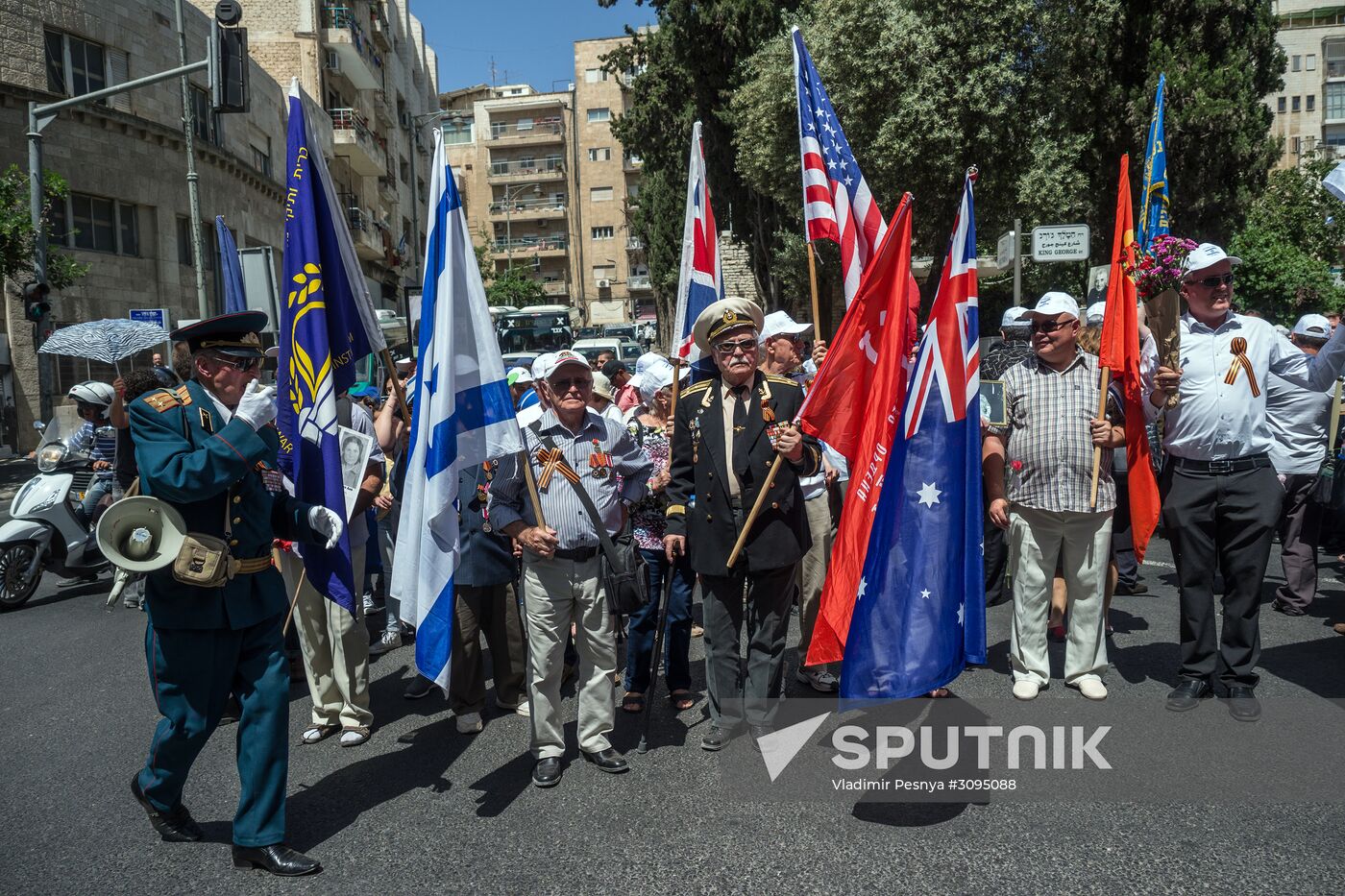 Victory Day celebration in Israel