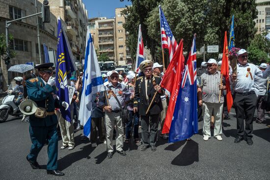 Victory Day celebration in Israel