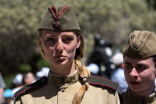 Victory Day celebration in Israel