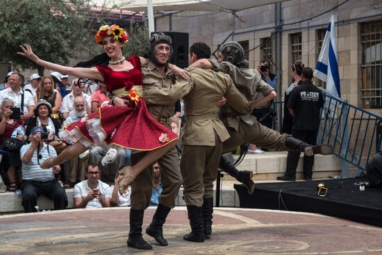 Victory Day celebration in Israel