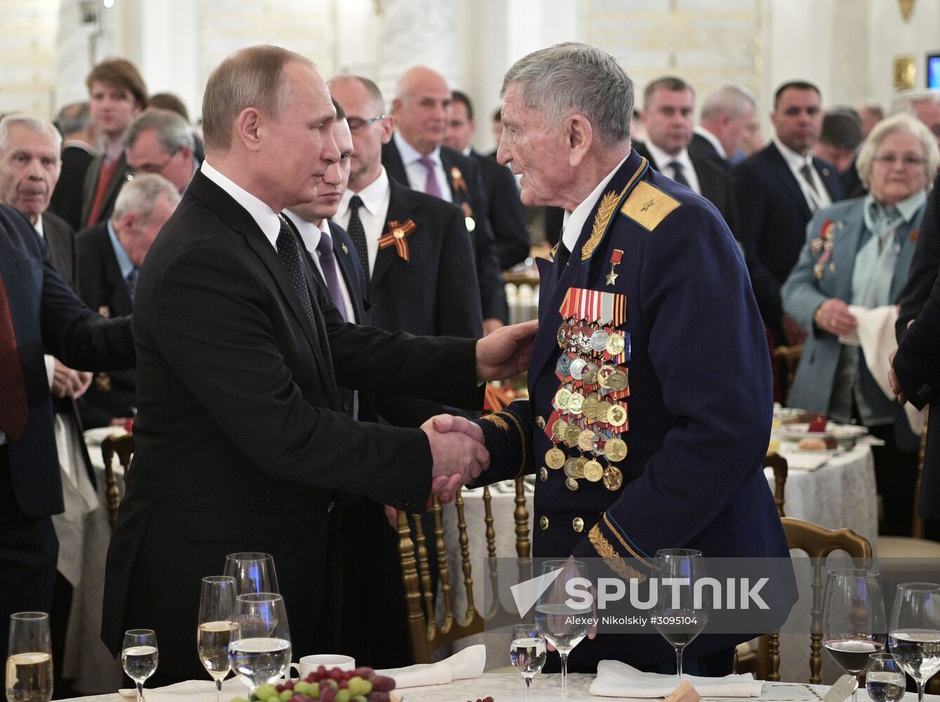 Reception on behalf of Russian President marking the 72nd anniversary of Victory in Great Patriotic War