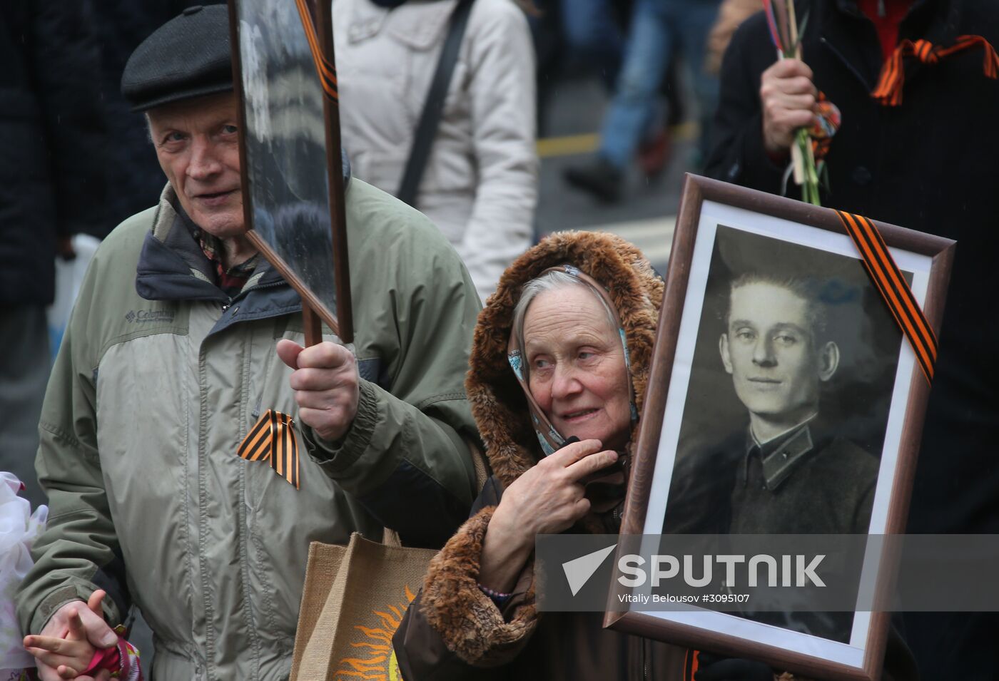 Immortal Regiment march in Moscow