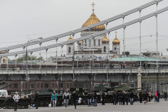 Victory Day celebration in Moscow
