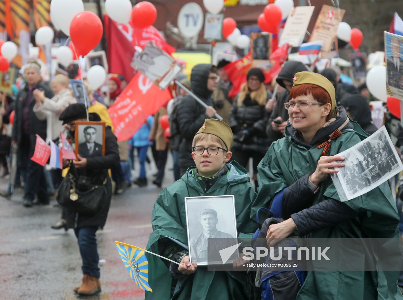 The Immortal Regiment march in Moscow
