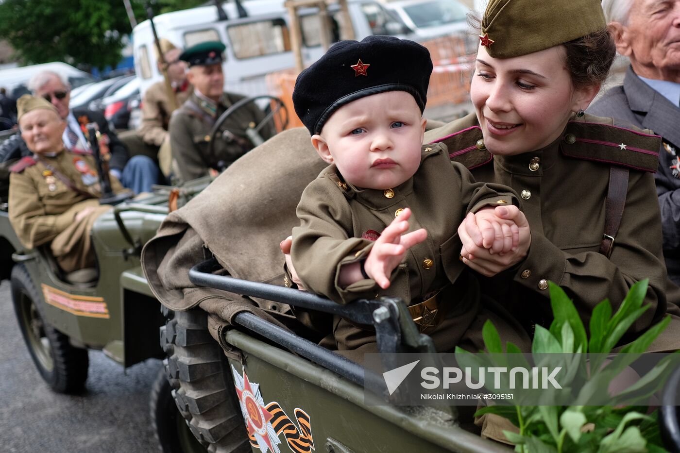 Military parade in Russian cities marking the 72nd anniversary of Victory