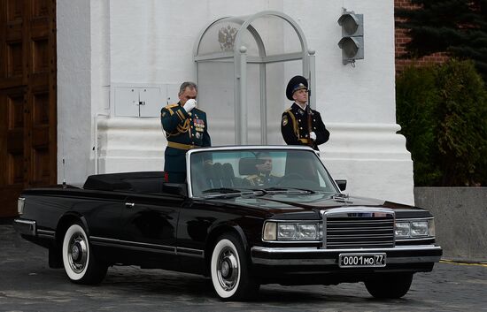 Military parade marking 72nd anniversary of Victory in 1941-45 Great Patriotic War
